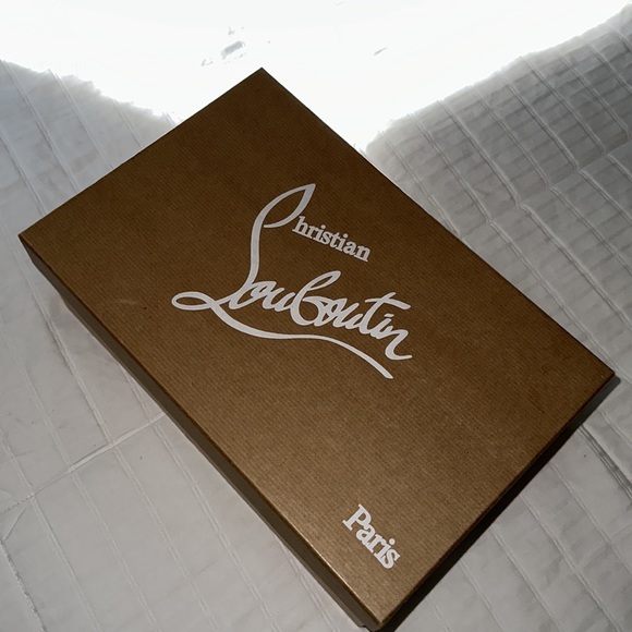 Christian Louboutin Follies Spikes 100 Nappa Shiny BRAND NEW NEVER WORN - Picture 5 of 6